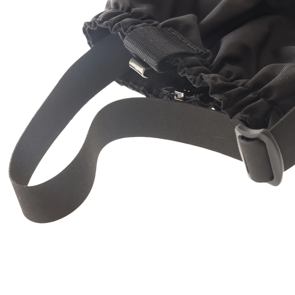 Tatonka 420 HD Nylon Short Gaiters Black 5 Tatonka 420 HD Nylon Short Gaiters Black - Image 3