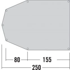 Tatonka Tent Ground Sheet 250 X 185