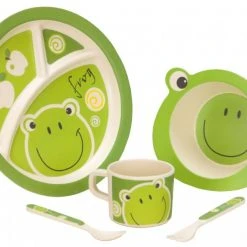 Vango Bamboo Kids Frog Dining Set